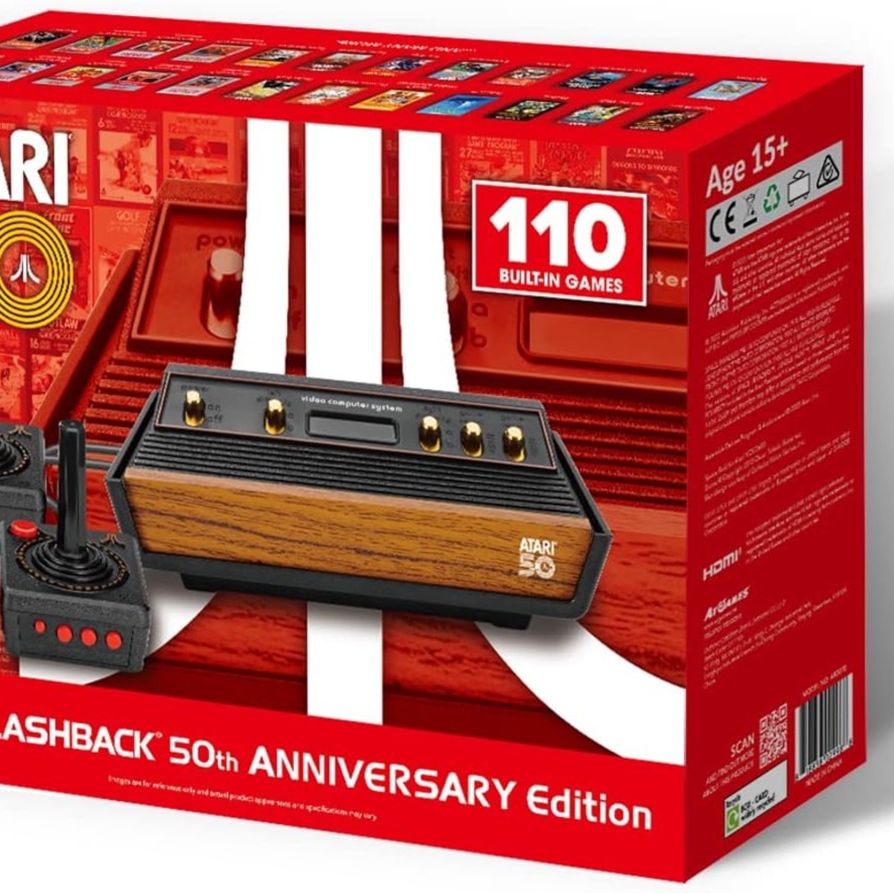 Atari Flashback Console 50th Anniversary Edition, Retro Game Console